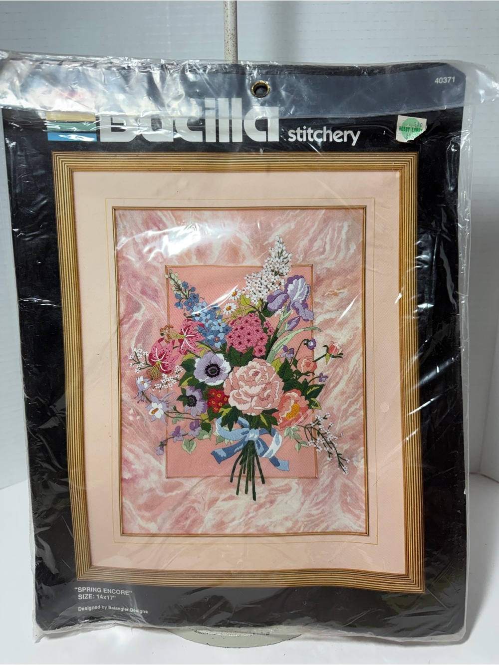 Bucilla "Spring Encore" #40371 needlepoint kit